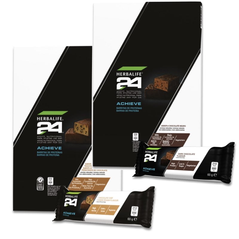 Barritas de Proteínas Achieve H24