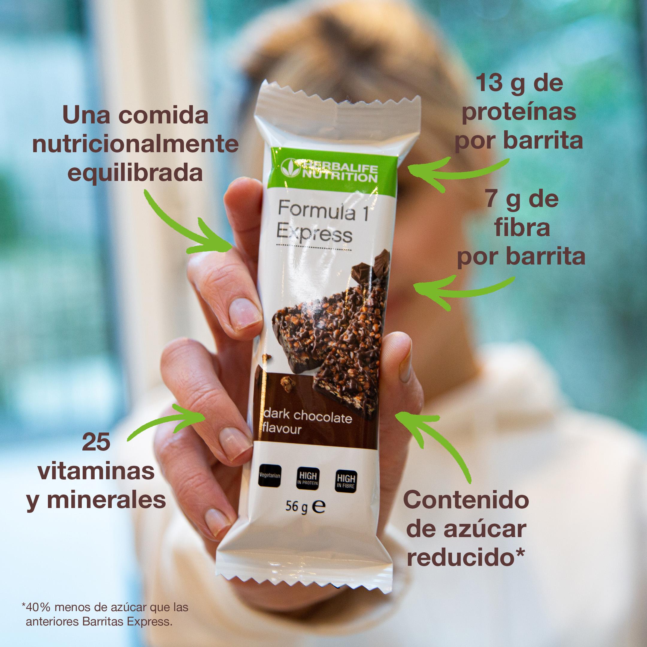 Barritas Fórmula 1 Express (Paquete 7 unidades)
