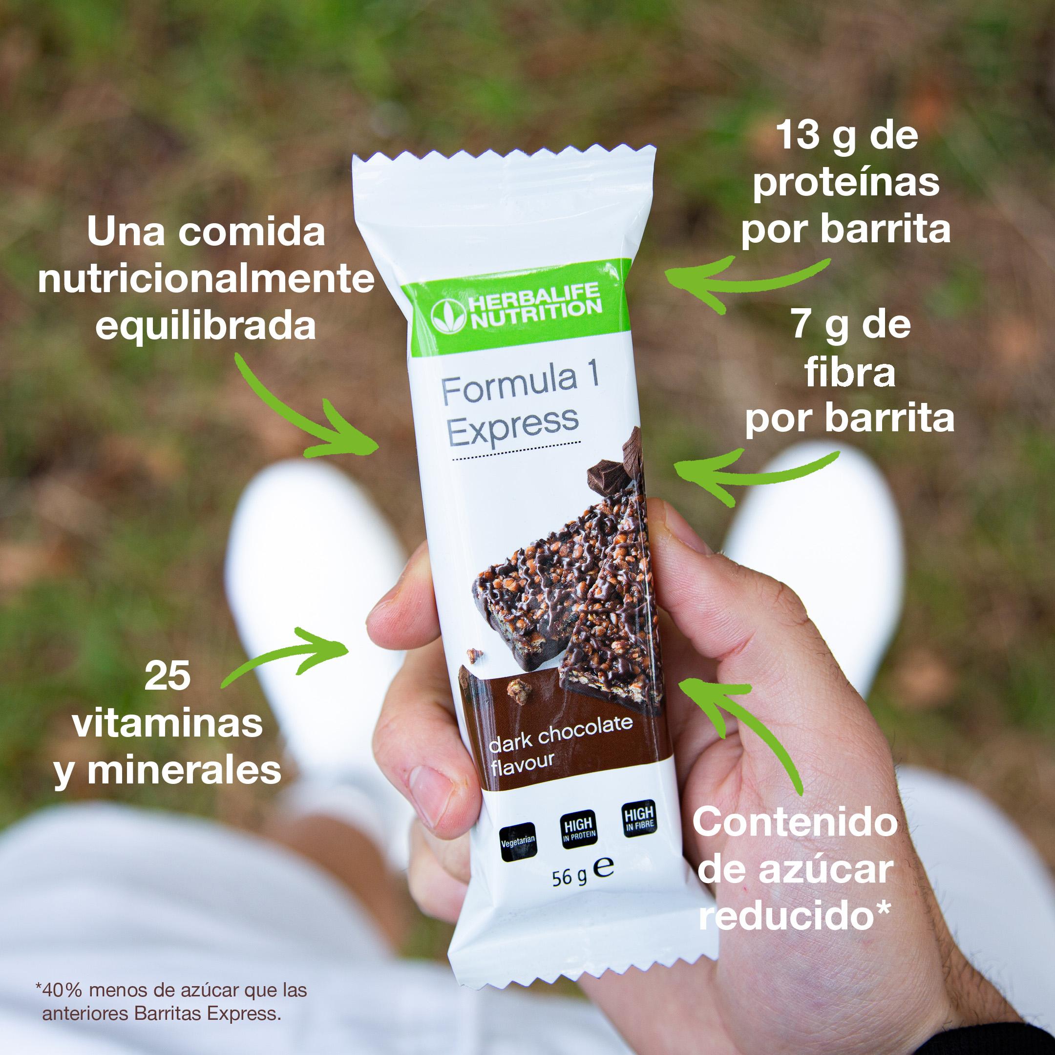 Barritas Fórmula 1 Express (Paquete 7 unidades)