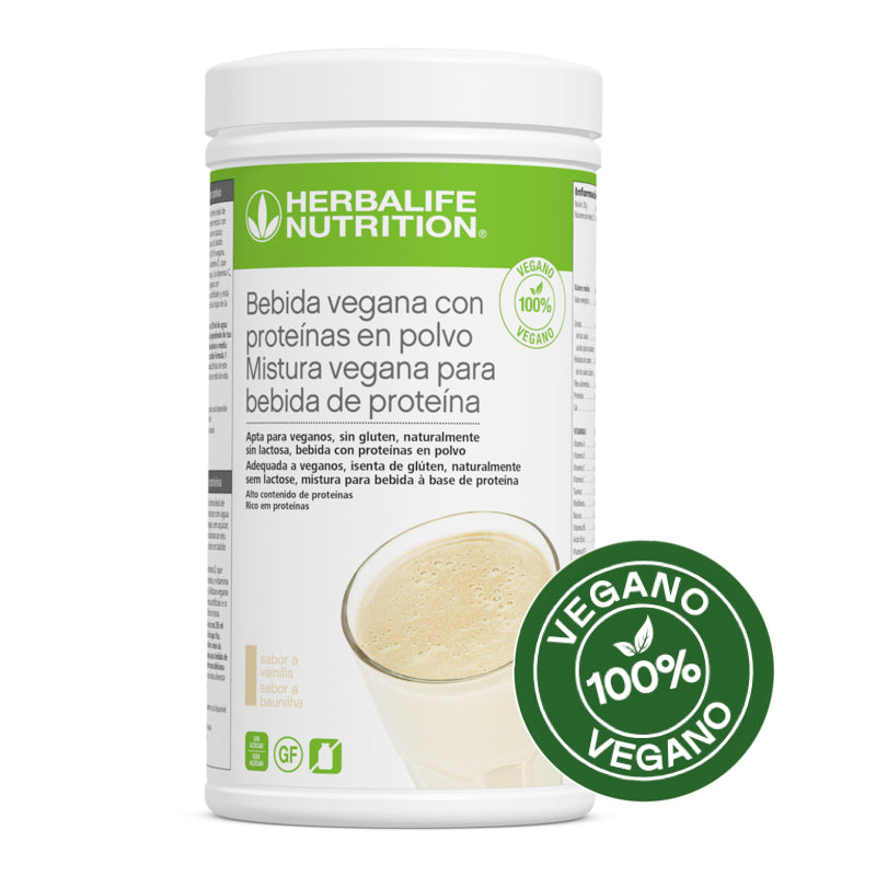 Bebida vegana con proteínas en polvo - Vainilla (20 raciones)